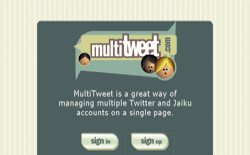 screenshot MultiTweet