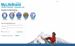 screenshot MyLifeBrand