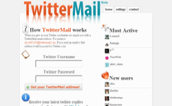 screenshot TwitterMail