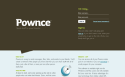 screenshot Pownce