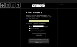 screenshot animoto