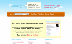 screenshot Audiofarm