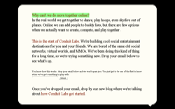 screenshot Conduit Labs
