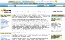 screenshot Amazon Flexible Payments Service