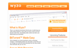 screenshot Wyzo