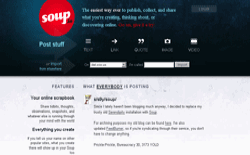 screenshot soup.io