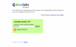 screenshot Loudtalks