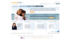 screenshot AccessDNA