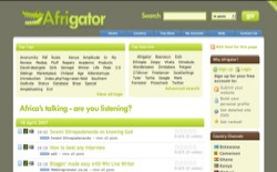 screenshot Afrigator