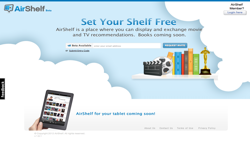 screenshot AirShelf