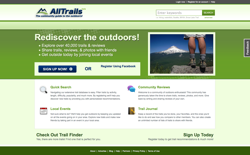 screenshot AllTrails