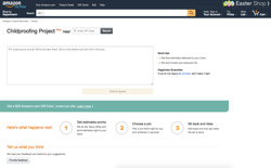 screenshot Amazon Childproofing Project