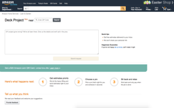 screenshot Amazon Deck Project