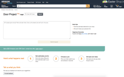screenshot Amazon Door Project
