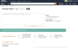screenshot Amazon Driveway Project