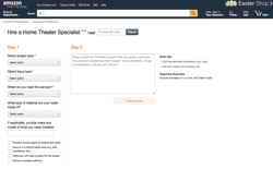 screenshot Amazon Home Theater Specialist