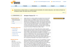 screenshot Amazon Route 53