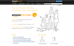 screenshot Amazon Storyteller