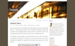 screenshot Ambient News