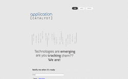 screenshot ApplicationCatalyst