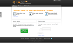 screenshot apptizr