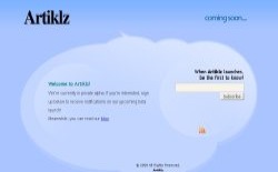 screenshot Artiklz