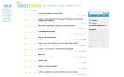 screenshot Ask Cool Tools