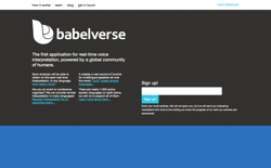 screenshot Babelverse