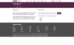screenshot BBC Things