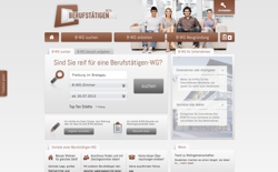 screenshot Berufstätigen WG