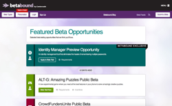 screenshot Betabound