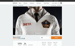 screenshot Beta Space Jacket