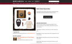 screenshot Birchbox Mail-Order Beard Box