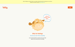 screenshot Bitly for Feelings