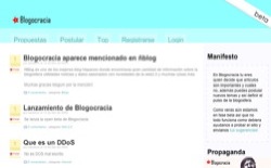 screenshot Blogocracia