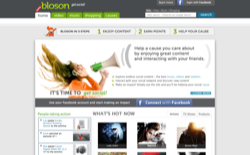 screenshot Bloson