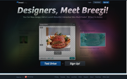 screenshot Breezi