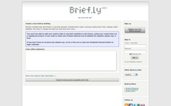 screenshot Brief.ly