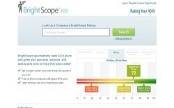 screenshot BrightScope