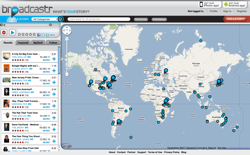 screenshot Broadcastr