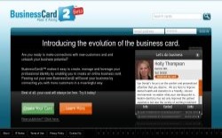 screenshot BusinessCard2
