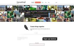 screenshot CanvasDropr