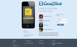 screenshot CardFlick