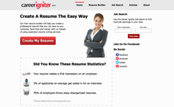 screenshot Career Igniter