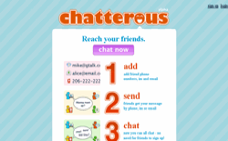 screenshot Chatterous