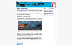 screenshot AdBlock Freedom