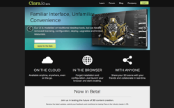 screenshot Clara.io
