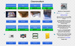 screenshot ClearanceKart