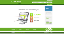 screenshot Cleeng