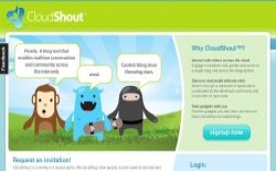screenshot CloudShout